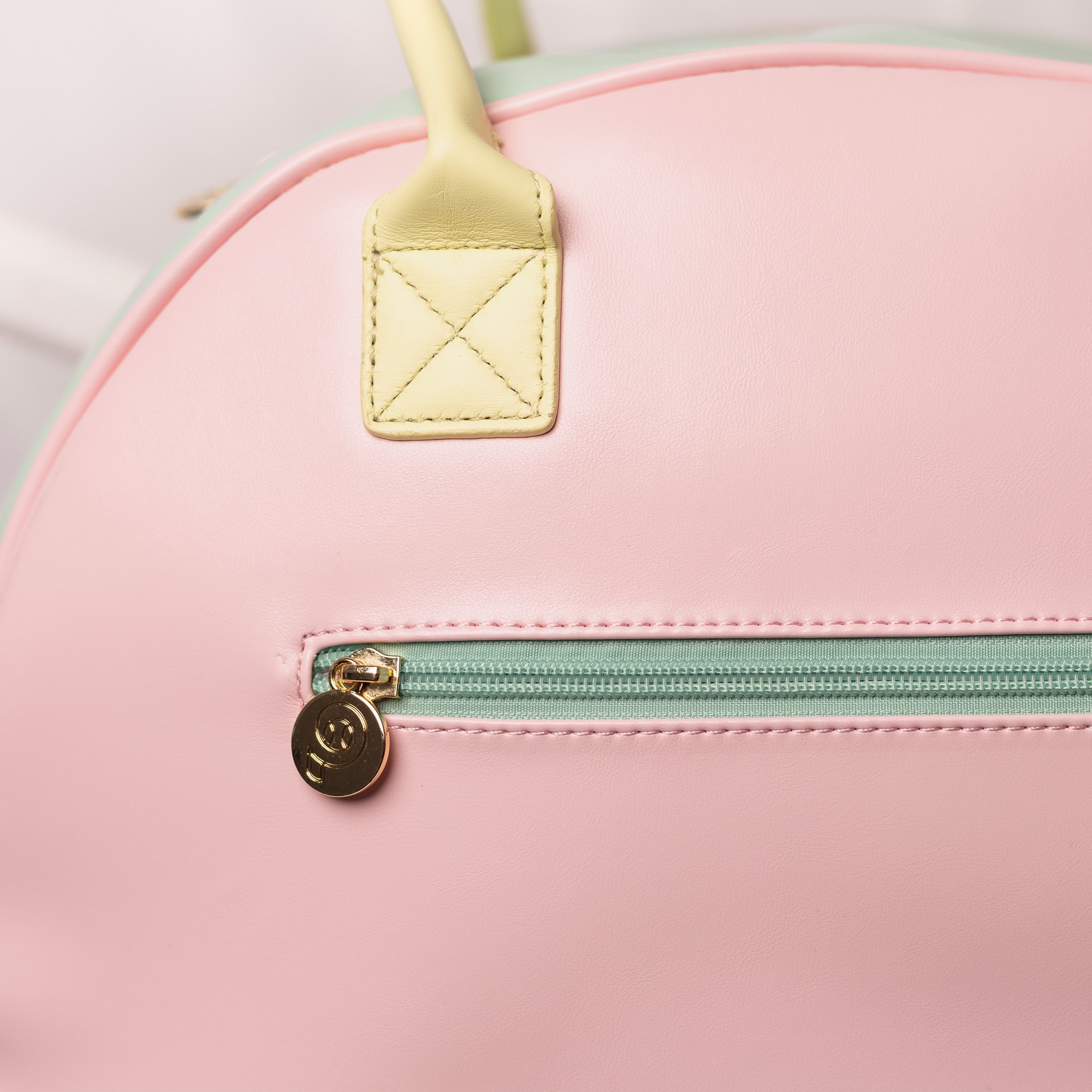 Paletero pastel, rosa amarillo y verde