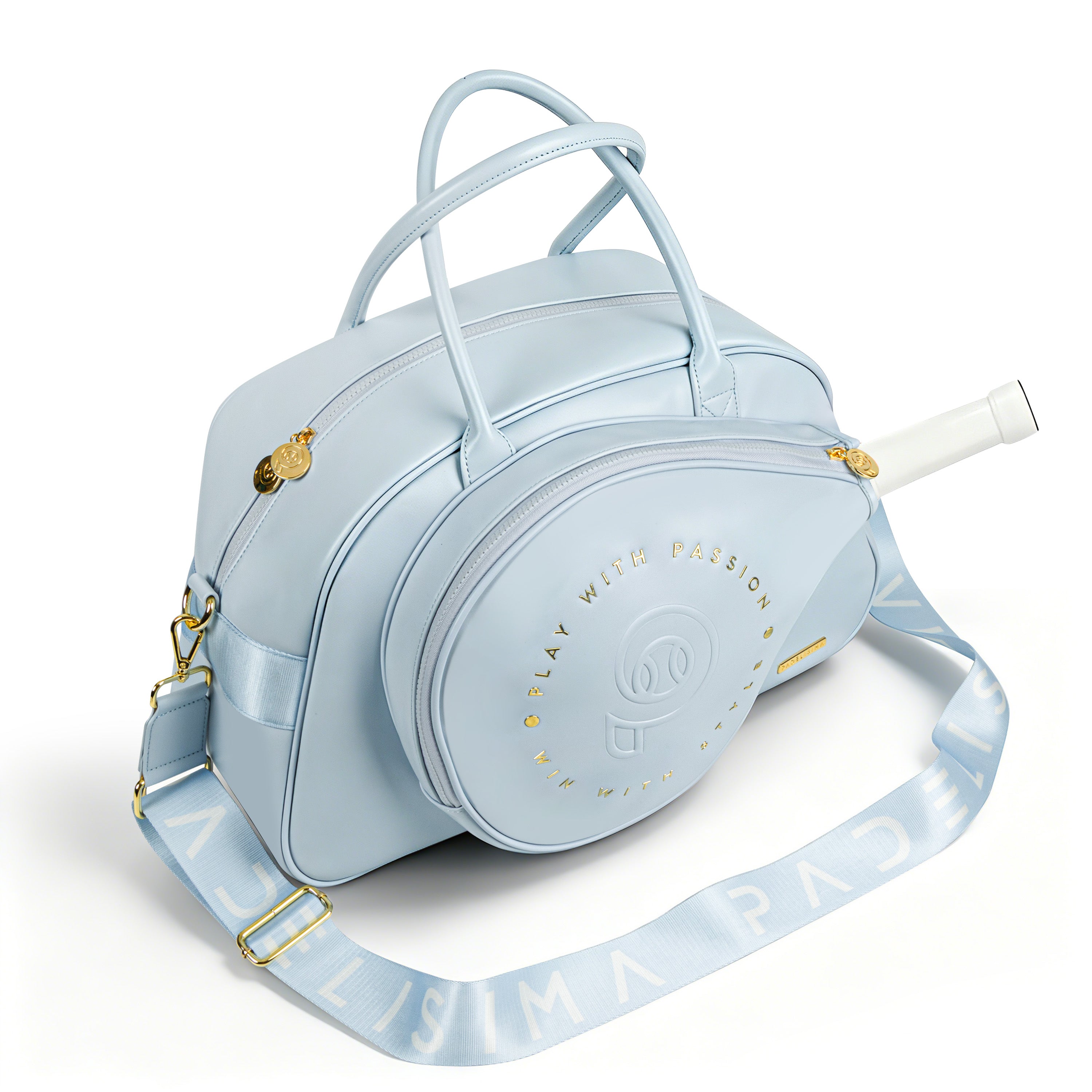 Paletero Mujer Azul Celeste XL PADELISIMA | Bolso de  Padel mujer Premium
