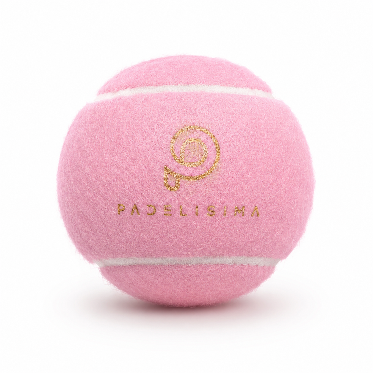 Pelotas de Pádel Rosa Premium Padelisima Signature Pink | Rendimiento profesional | Logo dorado