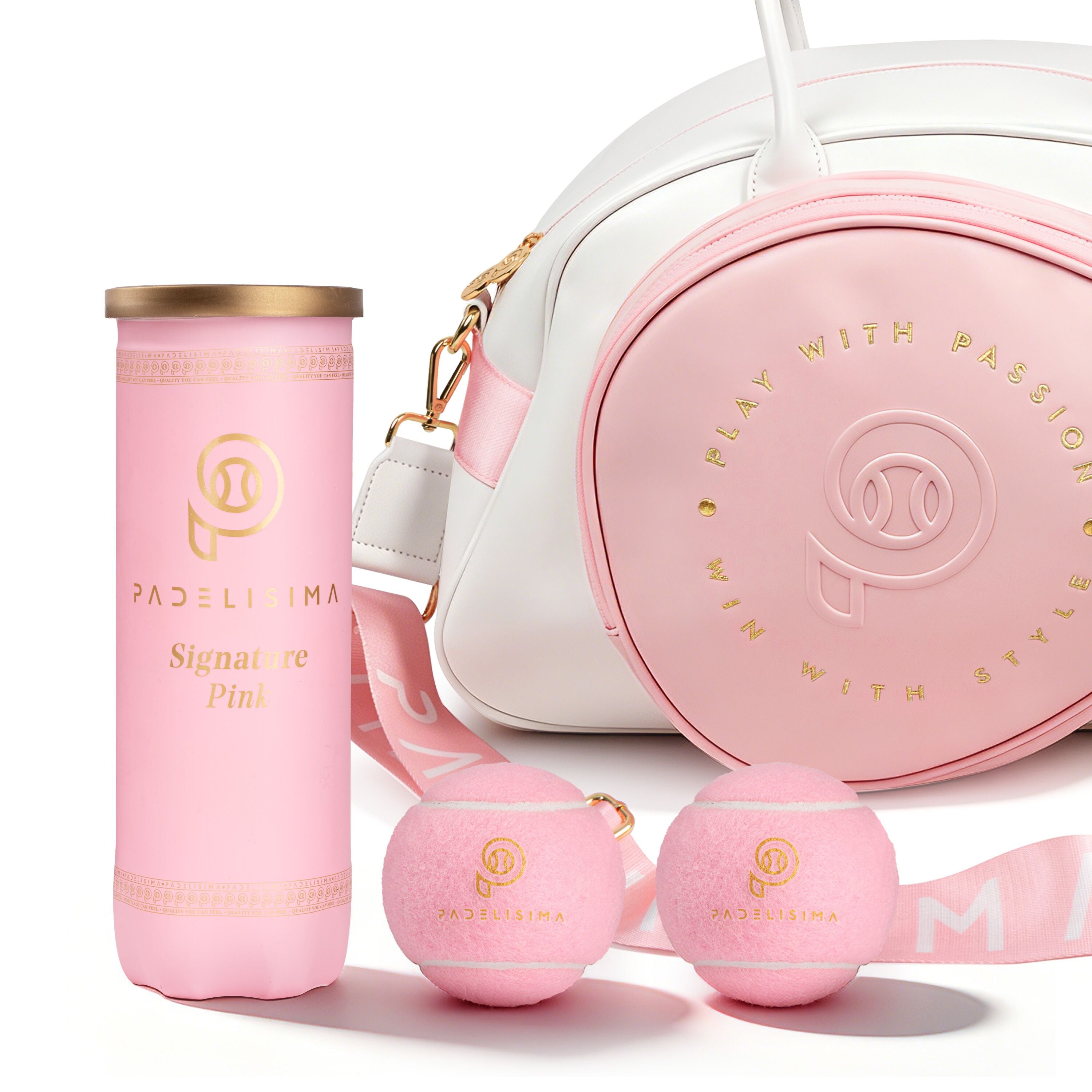 Paletero Mujer Rosa Pastel PADELISIMA | Luxury Padel Collection