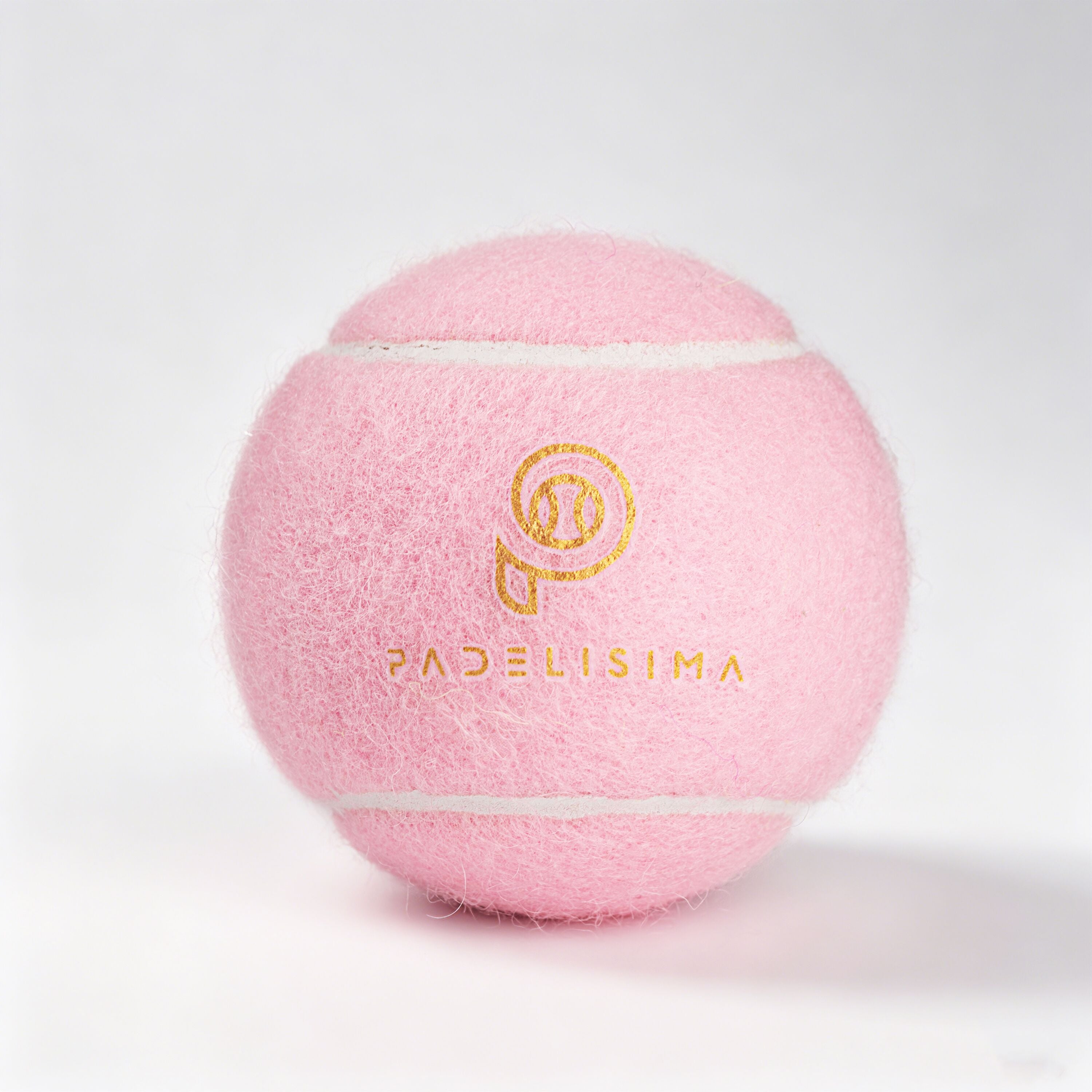 Pelotas de Pádel Rosa Premium Padelisima Signature Pink | Rendimiento profesional | Logo dorado