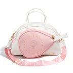 Paletero de pádel de mujer en rosa pastel y blanco de PADELÍSIMA