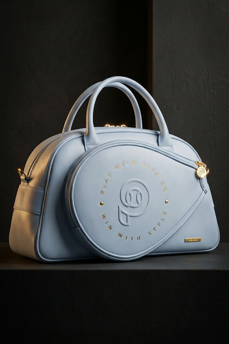Paletero Mujer Azul Celeste XL PADELISIMA | Bolso de  Padel mujer Premium