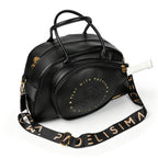 Paletero PADELÍSIMA negro Onyx para jugadoras de pádel